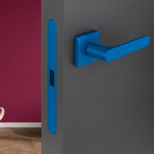Kombo Box Colombo Design con maniglia OneQ e Serratura SpinOff Krona Koblenz capri blue