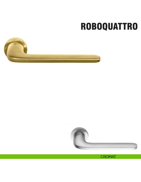Kombo Box Colombo Design con maniglia Roboquattro minimale e Serratura SpinOff Krona Koblenz cromat