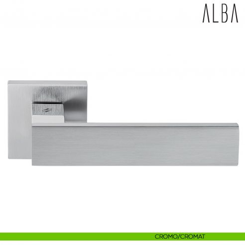 Kombo Box Colombo Design con maniglia Alba e Serratura SpinOff Krona Koblenz cromo/cromat