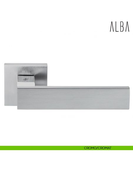Kombo Box Colombo Design con maniglia Alba e Serratura SpinOff Krona Koblenz cromo/cromat