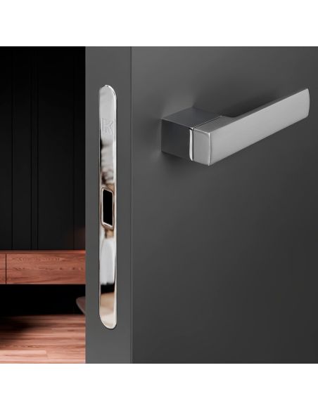 Kombo Box Colombo Design con maniglia 963 e Serratura SpinOff Krona Koblenz cromo/cromat