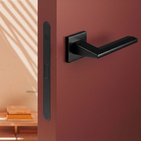Kombo Box Colombo Design con maniglia Electra e Serratura SpinOff Krona Koblenz neromat