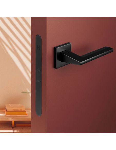 Kombo Box Colombo Design con maniglia Electra e Serratura SpinOff Krona Koblenz neromat