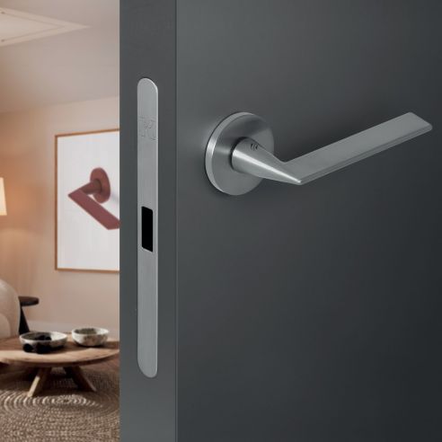 Kombo Box Colombo Design con maniglia Laconica e Serratura SpinOff Krona Koblenz zirconium hps