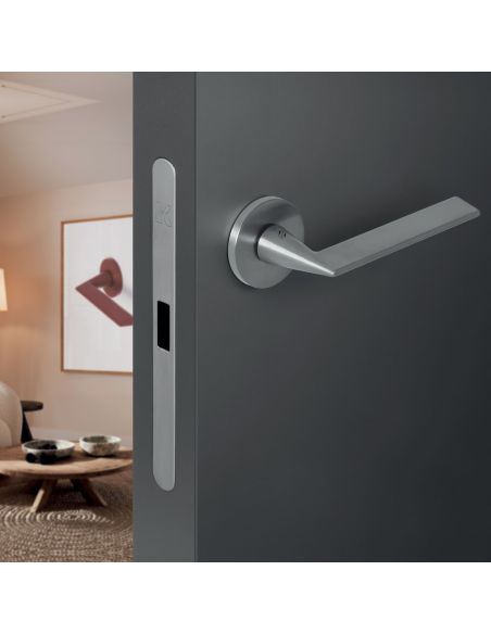 Kombo Box Colombo Design con maniglia Laconica e Serratura SpinOff Krona Koblenz zirconium hps