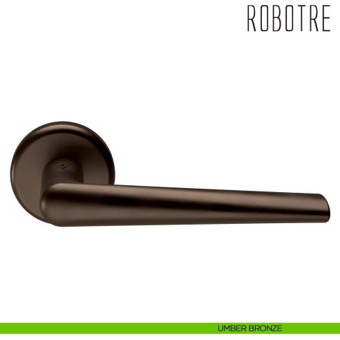 Kombo Box Colombo Design con maniglia Robotre e Serratura SpinOff Krona Koblenz umber bronze