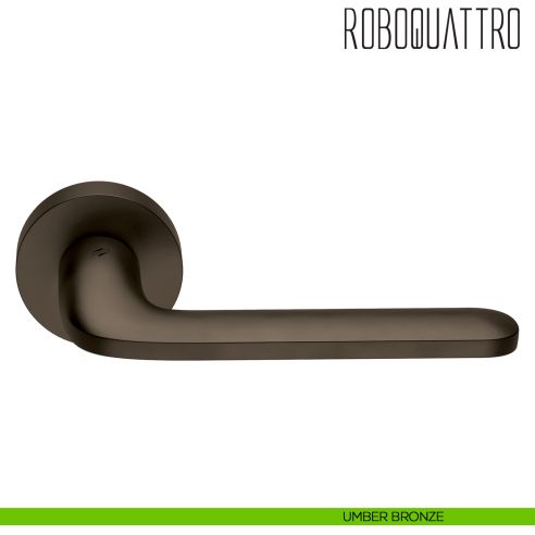 Kombo Box Colombo Design con maniglia Roboquattro e Serratura SpinOff Krona Koblenz umber bronze