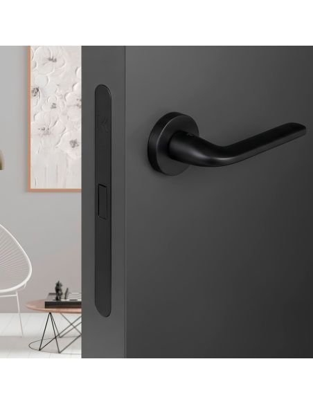 Kombo Box Colombo Design con maniglia Roboquattro e Serratura SpinOff Krona Koblenz neromat