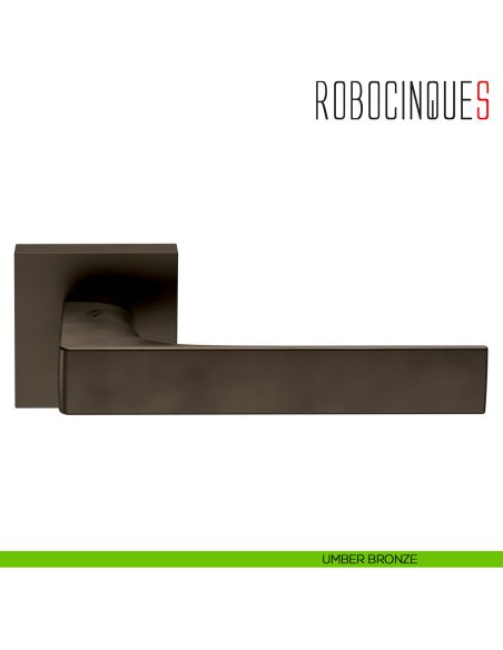 Kombo Box Colombo Design con maniglia Robocinque S e Serratura SpinOff Krona Koblenz umber bronze