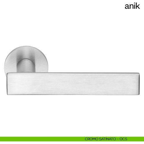 Maniglia per porta Anik dnd Handles cromo satinato