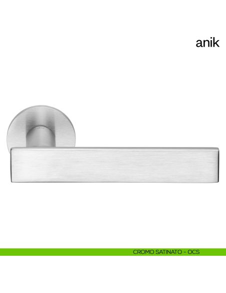 Maniglia per porta Anik dnd Handles cromo satinato