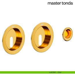 Maniglia incasso Master Tonda con foro chiave dnd 2