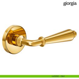 Maniglia per porta Giorgia Dnd Handles con rosetta tonda 2