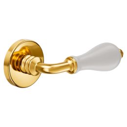 Maniglia per porta Marta Dnd Handles con rosetta tonda