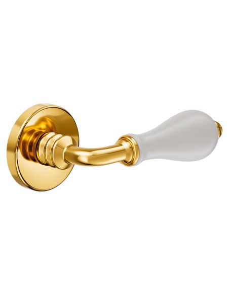 Maniglia per porta Marta Dnd Handles con rosetta tonda
