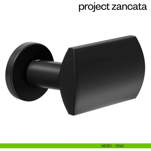 Maniglia per porta Project Zancata dnd Handles nero