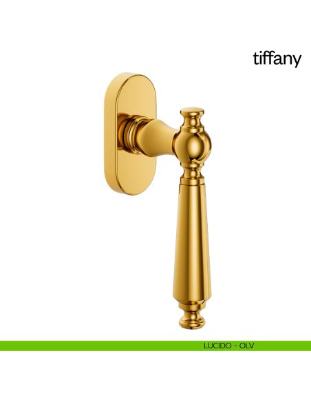 Maniglia per finestra martellina DK Tiffany dnd lucido