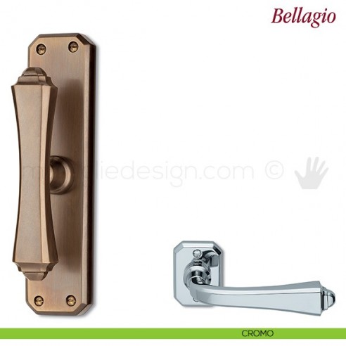 Maniglia per finestra cremonese Bellagio Antologhia cromo