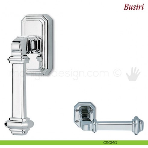 Maniglia per finestra martellina DK Busiri Antologhia cromo