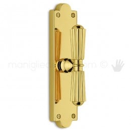 Maniglia per finestra cremonese Capri Antologhia con placca bassa