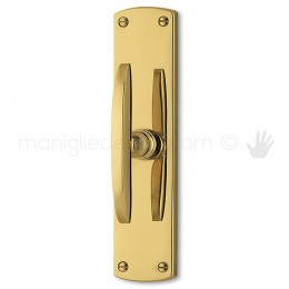 Maniglia per finestra cremonese Firenze Antologhia con placca bassa
