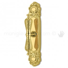 Maniglia per finestra cremonese Roma Antologhia con placca bassa