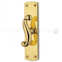 Maniglia per finestra cremonese Settecento Antologhia con placca bassa