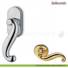 Maniglia per finestra martellina DK Settecento Antologhia 2