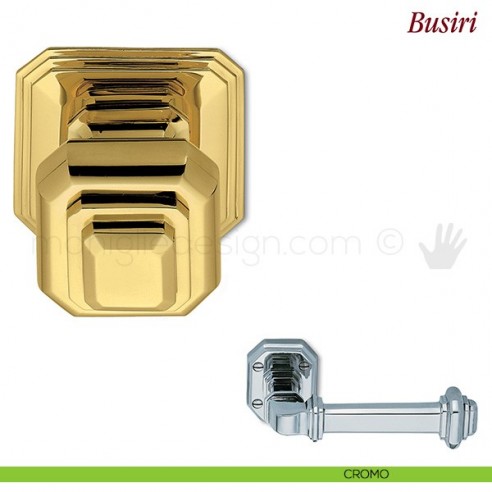 Pomello per porta Busiri fisso Antologhia cromo