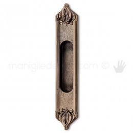 Maniglia per porta scorrevole Louis XVI Antologhia senza foro chiave