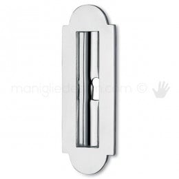 Maniglia per porta scorrevole Ottocento Antologhia con foro chiave