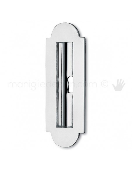 Maniglia per porta scorrevole Ottocento Antologhia con foro chiave