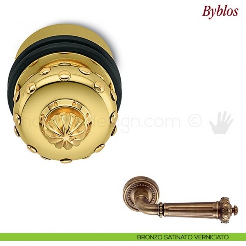 Fermaporta Byblos Antologhia bronzo satinato verniciato