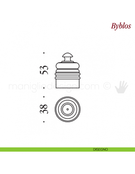 Fermaporta Byblos Antologhia disegno