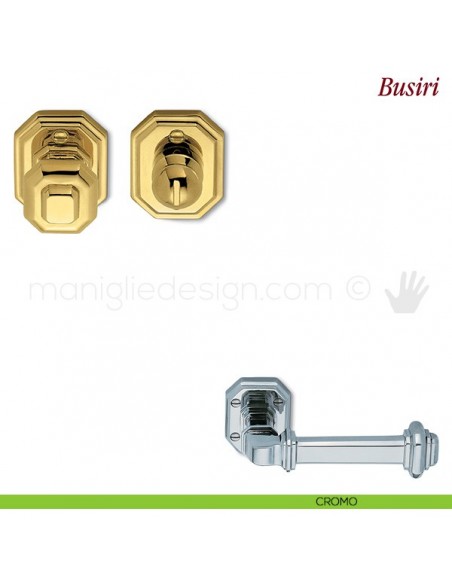 Nottolino per porta Antologhia KBU19 BZG 6B cromo