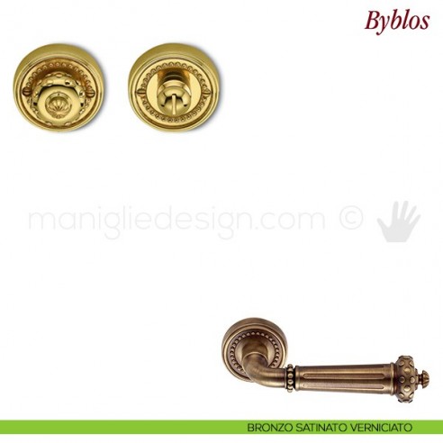 Nottolino per porta Antologhia KBY19 BZG 6GB bronzo satinato verniciato