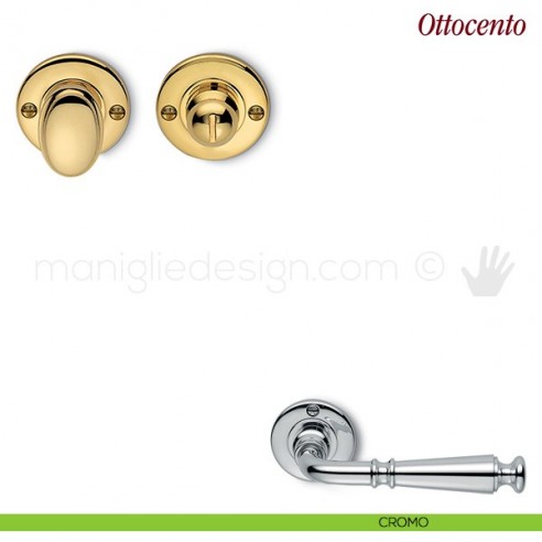 Nottolino per porta Antologhia KOT19 BZG 6B cromo