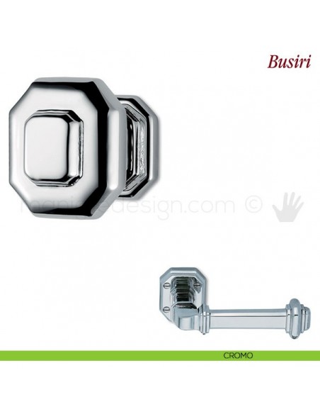 Pomello per mobile Busiri Antologhia cromo