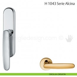 Maniglia per finestra cremonese H 1043 Alcina Valli & Valli 2