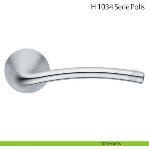 Maniglia per porta H 1034 Polis Valli & Valli cromsatin