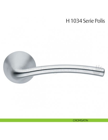 Maniglia per porta H 1034 Polis Valli & Valli cromsatin