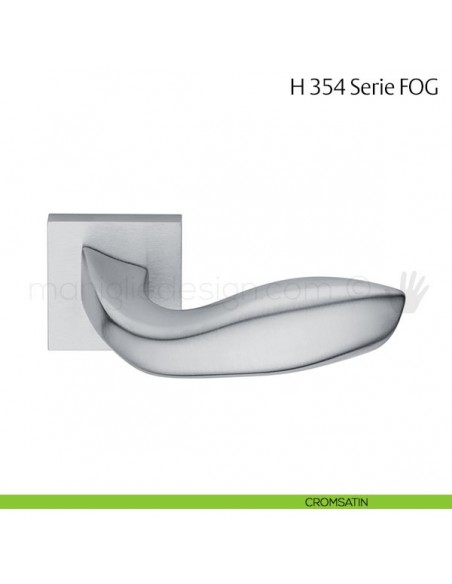 Maniglia per porta H 354 FOG Fusital cromsatin