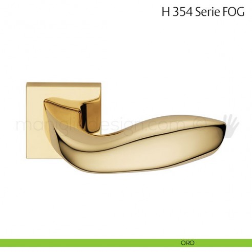 Maniglia per porta H 354 FOG Fusital oro