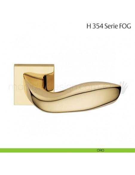 Maniglia per porta H 354 FOG Fusital oro