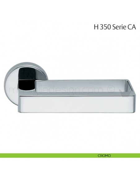 Maniglia per porta H 350 CA Fusital cromo
