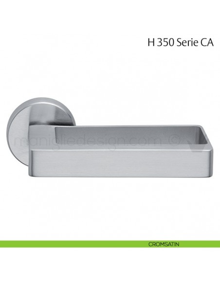 Maniglia per porta H 350 CA Fusital cromsatin