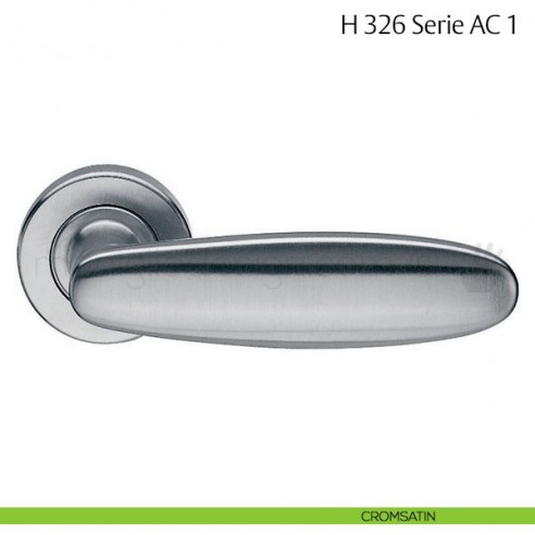 Maniglia per porta H 326 AC 1 Fusital cromsatin