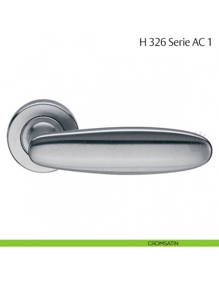 Maniglia per porta H 326 AC 1 Fusital cromsatin