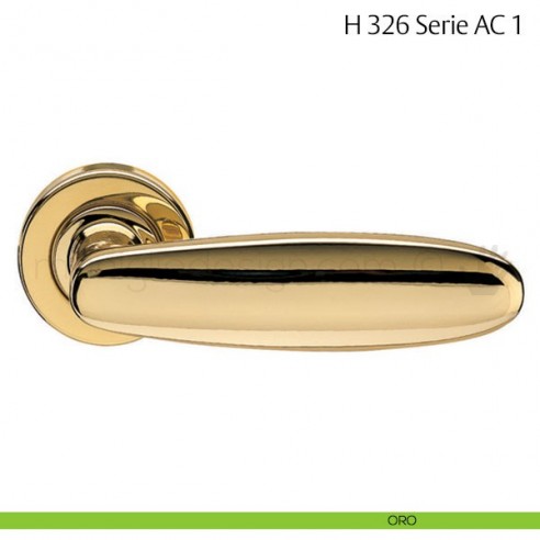 Maniglia per porta H 326 AC 1 Fusital oro