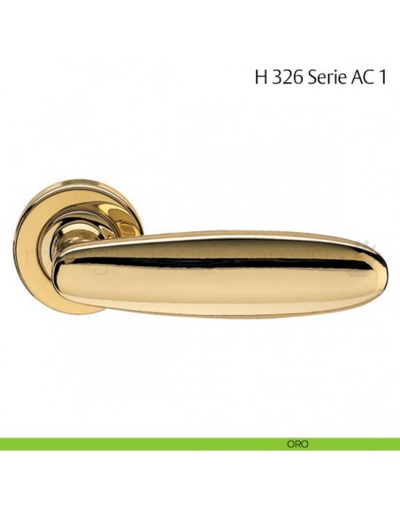 Maniglia per porta H 326 AC 1 Fusital oro